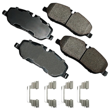 Akebono Euro Akebono EUR1098A Euro Ultra Premium Ceramic Pads EUR1098A